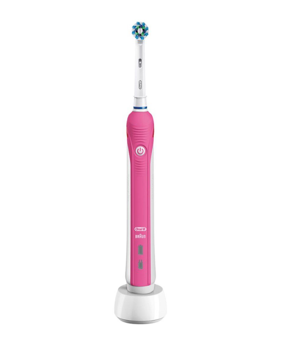 OralB Pro 2 2000 Electric Toothbrush Pink Shaver Shop
